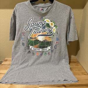 MLB 2017 Spring Training Cactus League Shirt Grey